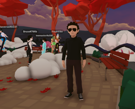 Our reporter visits Decentraland, a virtual world powered by Blockchain technology.