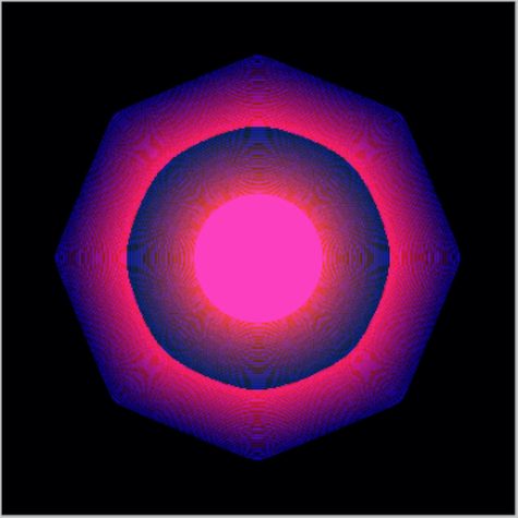 A copy (ironically) of ‘Quantum,’ a GIF created by artist Kevin McCoy that was the first NFT minted