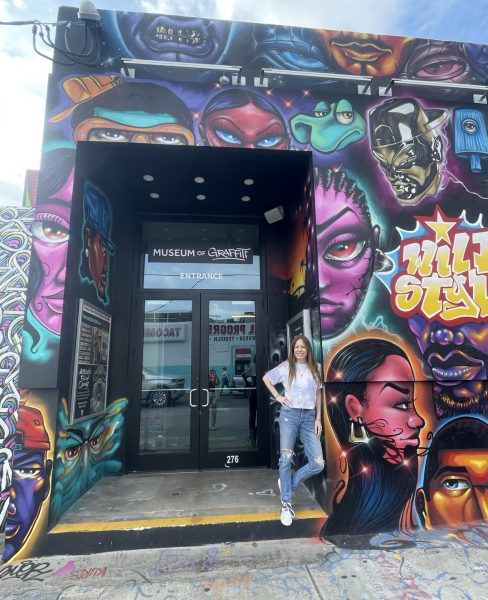 Alison Freiden '03, co-founder of the Museum of Graffiti in Wynwood.