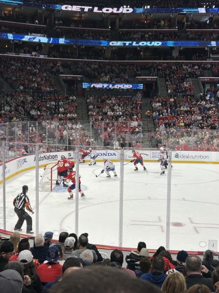 At a Florida Panthers home game against the Montreal Canadians