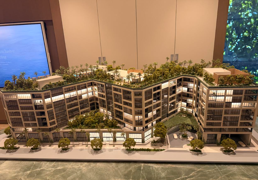 Scale model of The WELL Coconut Grove